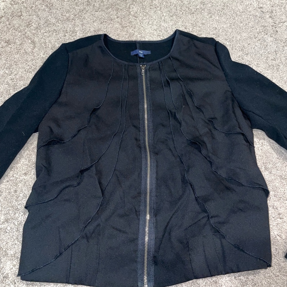 Gap Women’s Layered Ruffle Jacket - Picture 5 of 5